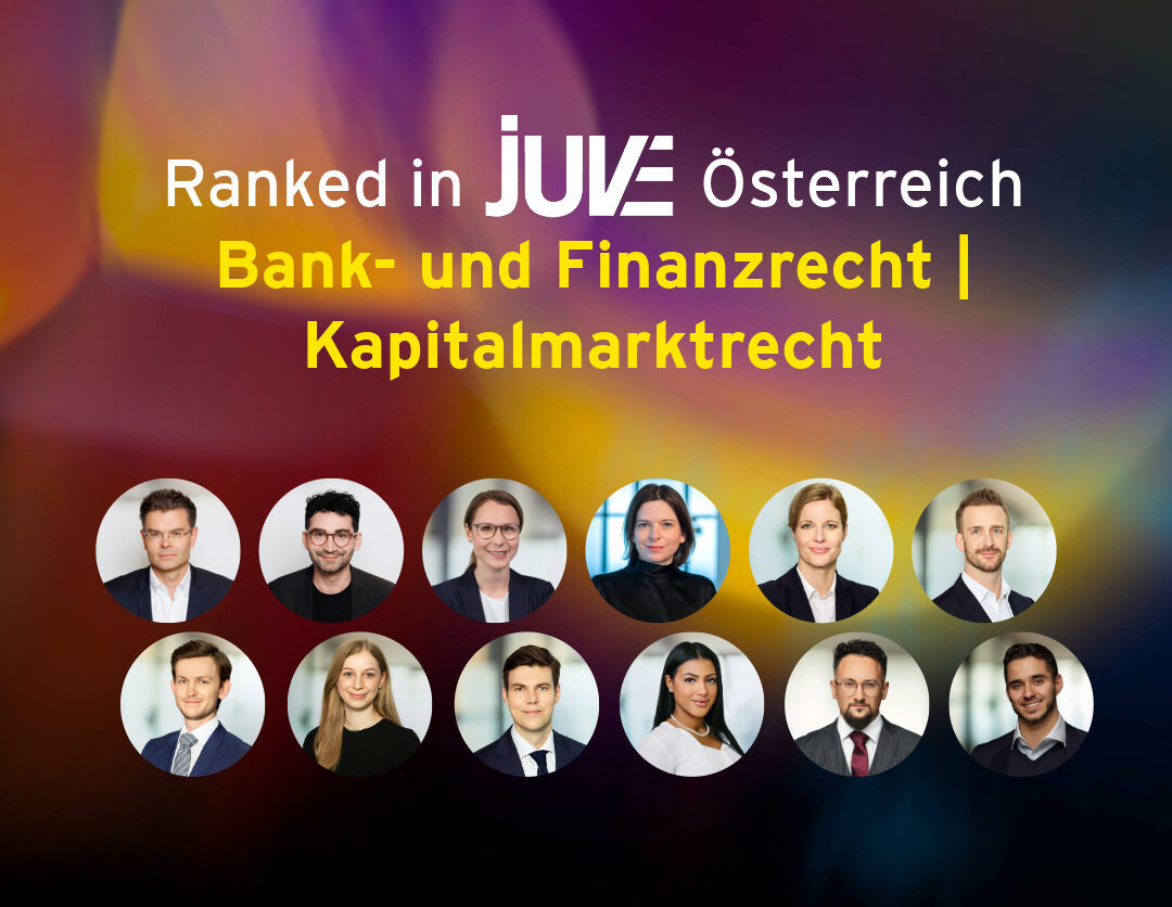 EY Law Juve Banken Finanzrecht Kapitalmarktrecht Österreich FinTech EY Law Wirtschaftskanzlei Österreich 2025